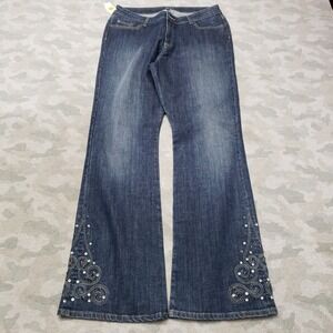 Roba Jeans Womens 16 Blue Pockets Denim Medium Wash NWT